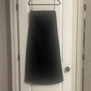 Tuckernuck black strapless dress